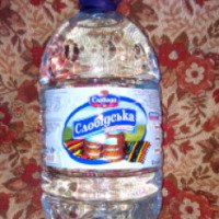 Вода питьевая негазированная Слобидська