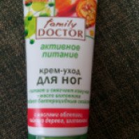 Крем для ног Family Doctor активное питание