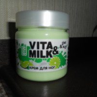 Крем для ног Vita&Milk Lime&Milk