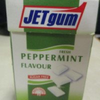 Жевательная резинка JetGum fresh peppermint flavour