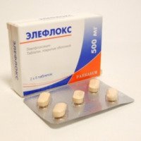 Антибиотик широкого спектра действия Ранбакси "Элефлокс"