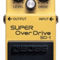Гитарная педаль BOSS SD-1 Super OverDrive