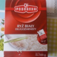 Рис белый длиннозерный Podravka