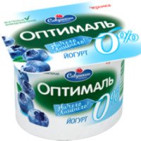 Йогурт "Савушкин Продукт" Оптималь 0%