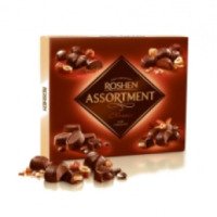 Подарочный набор конфет Roshen Assortment Classic Dark Chocolate
