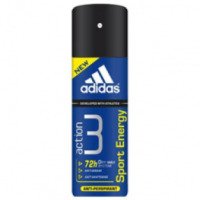 Дезодорант аэрозоль для мужчин Adidas Action 3 Men Sport Energy