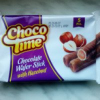 Шоколадная вафельная палочка с фундуком "Choco Time" Svit Star