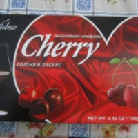 Шоколадные конфеты Videx Cherry "Вишня в ликере"
