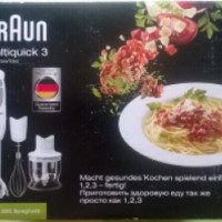 Блендер Braun Minipimer 3 MQ 325 Spaghetti