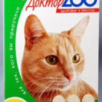 Витамины для кошек "Доктор Zoo здоровье и красота"