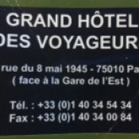 Отель Grand Hotel des Voyageurs 