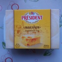 Сыр плавленый President "Мааздам"