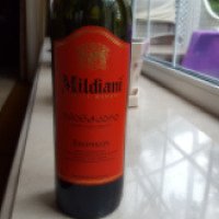 Вино красное полусладкое Mildiani Хванчкара