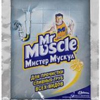 Средство для прочистки сливных труб всех видов Mr. Muscle