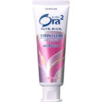 Зубная паста Sunstar "Ora2" для удаления зубного налета и придания белизны