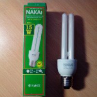 Энергосберегающая лампа Nakai NEP 2U 15W/827 E-27