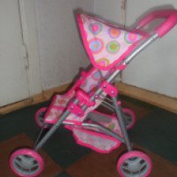 Кукольная коляска металлическая 3904D