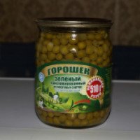 Горошек зеленый консервированный "Кобринский консервный завод"