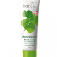 Увлажняющий крем-флюид TianDe Gingko Biloba+E