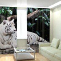 Фотошторы Рим-Декор "Белый тигр"