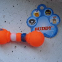 Виниловая игрушка для животных Buddy "Гантель"