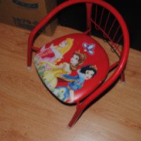 Детский стульчик с пищалкой Детская мебель "Принцессы"
