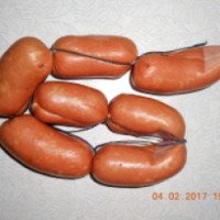 Сардельки с салом Брусиловские колбасы