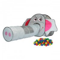 Детский домик с туннелем и мячиками Calida LI652 "Слоник"