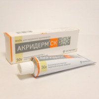Мазь для наружного применения Акрихин Акридерм СК