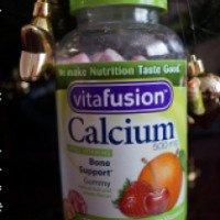Кальций Vitafusion Calcium gummy vitamins for adults