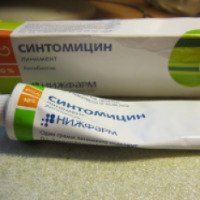 Антибиотик Нижфарм "Синтомицин-Линимент"