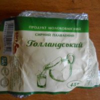 Продукт молокосодержащий сырный плавленый Белоцерковская агропромышленная группа "Голландский"