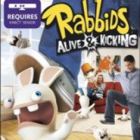 Игра для Xbox 360 "Raving Rabbids: Alive and Kicking" (2011)