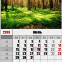 Программа Calendar-7