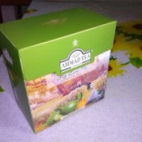 Чай Ахмад зеленый "Лаймовый пирог"