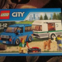 Конструктор Lego City "Фургон и дом на колесах" 60117