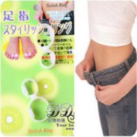Магнитные кольца Pair Slimming and Healthy Silicon Magnetic Toe Rings