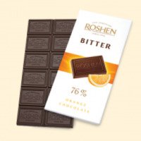Черный шоколад Roshen Bitter