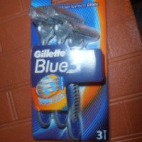 Одноразовые бритвы Gillette Blue 3
