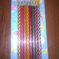 Двухцветные карандаши Fix Price 8 штук