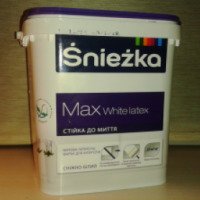 Матовая латексная краска Sniezka "Max"