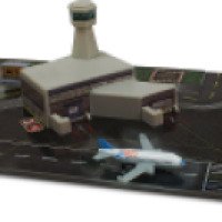 Игровой набор Zhorya "Аэропорт" с игровым треком и самолетом