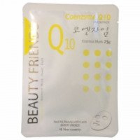 Тканевая маска для лица Beauty Friends с Coenzyme Q10