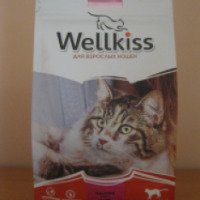 Сухой корм для кошек Wellkiss Adult "Лосось"