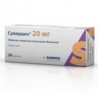 Таблетки для снижения плохого холестерина Sandoz "Сувардио"