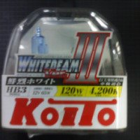Автомобильные лампы Koito WhiteBeam H4
