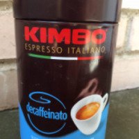 Кофе Kimbo Espresso Italiano decaffeinato (без кофеина)
