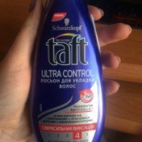 Лосьон для укладки волос Taft Ultra Control