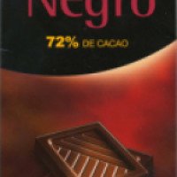 Шоколад черный Hacendado 72 % какао
