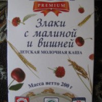 Детская молочная каша Bebi Premium "Злаки"